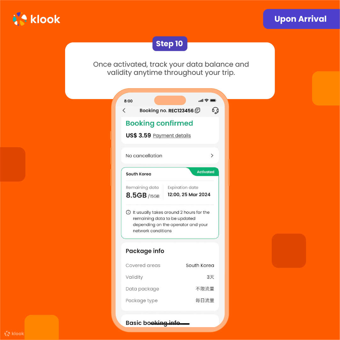 eSIM USA - Checking eSIM status
